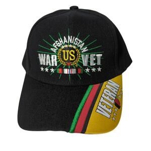 Afghanistan U.S War Veteran CSI Military Hat